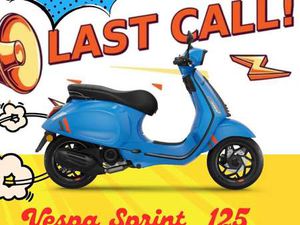 VESPA SPRINT 125 I.E. E5+