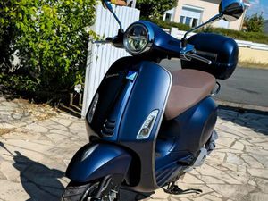 VESPA PRIMAVERA 125 S BLEU MAT