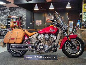 2016 INDIAN SCOUT 1133 CC LOTS OF EXTRA'S 2,000 MILE'S