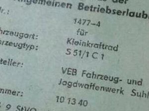 S51C COMFORT MIT KTA SIMSON , KEINE ENDURO