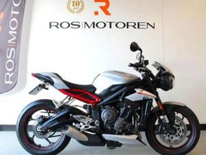 TRIUMPH STREET TRIPLE R LOW (BJ 2019) - NIEUWSTAAT - — MOTOREN | TRIUMPH — MARKTPLAATS