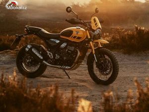 TRIUMPH SCRAMBLER 400 XC - SKLADEM