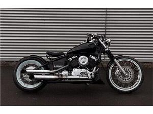 YAMAHA XVS 650 BOBBER DRAGSTAR • WEISWAND • SPORTAUSPUFF • NKC