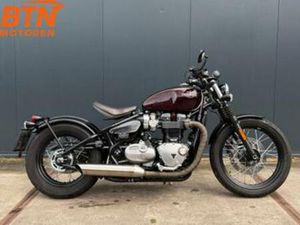 TRIUMPH BONNEVILLE BOBBER 1200 1E EIGENAAR NIEUWSTAAT — MOTOREN | TRIUMPH — MARKTPLAATS