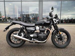 TRIUMPH STREET TWIN 900 2019 900 CM3 | MOTO ROUTIÈRE | 5 005 KM | NOIR | 25480 ECOLE VALENTIN