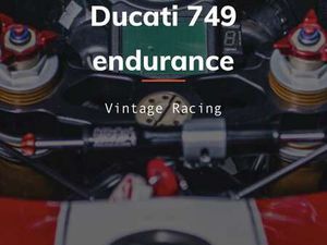 DUCATI 749 CAFE RACER ROSSO