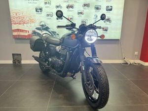 TRIUMPH BONNEVILLE T120 BLACK 1200 2022 1200 CM3 | MOTO ROADSTER | 5 000 KM | NOIR | 56600 LANESTER