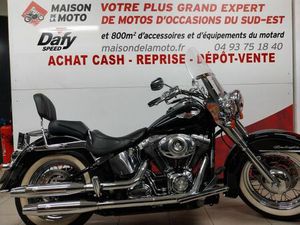 HARLEY-DAVIDSON SOFTAIL DELUXE 2010 1585 CM3 | MOTO CUSTOM | 60 450 KM | NOIR | 06250 MOUGINS