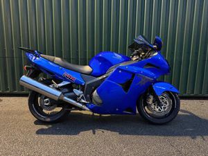 HONDA CBR1100XX FI BLACKBIRD 1999 BLUE 46K LAST OWNER SINCE 2014 NICE BIKE