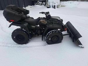 QUAD YAMAHA KODIAK 400! 4X4 REDUKTOR, WYCIĄGARKA, PLUG! UBEZPIECZONY GORLICE