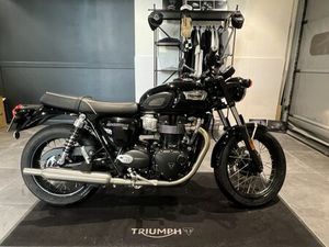 TRIUMPH BONNEVILLE T100 2025 865 CM3 | MOTO ROUTIÈRE | 5 342 KM | NOIR | 78310 COIGNIERES