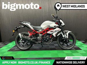 BENELLI BN 125 ALL COLOURS AVAILABLE, FINANCE AND DELIVERY AVAILABLE LOW RATE FINANCE DELIVERY AVAILABLE 125 CC