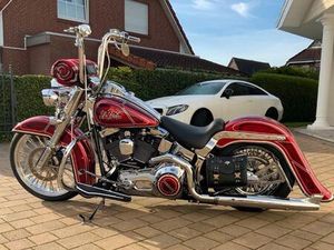 HARLEY DAVIDSON CHICANO SOFTAIL HERITAGE FLSTC DEUTSCHES FAHRZEUG