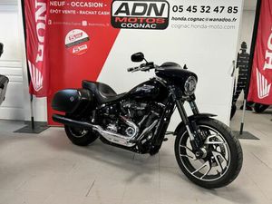 HARLEY-DAVIDSON SOFTAIL SPORT GLIDE 107 2019 1745 CM3 | MOTO CUSTOM | 29 144 KM | BLEU | 16100 COGNAC