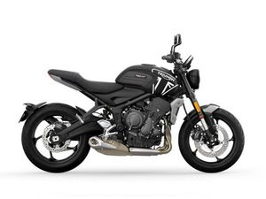 2022 TRIUMPH TRIDENT 660 MATT JET BLACK AND SILVER ICE