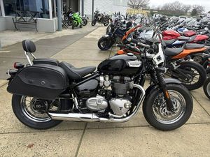 2023 TRIUMPH BONNEVILLE SPEEDMASTER SAPPHIRE BLACK/FUSION WHITE