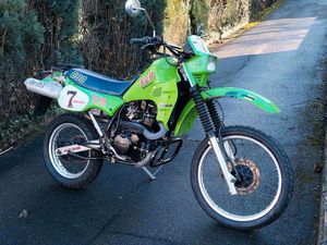 KAWASAKI KLR 600 REIFEN NEU KETTE NEU LÄUFT TOP