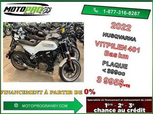 2022 HUSQVARNA 401 VITPILEN VITPILEN401 VITPILEN 401 <399 CC SVARTPILEN