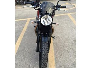 2023 TRIUMPH SPEED TWIN 900 CHROME EDITION RED HOPPER