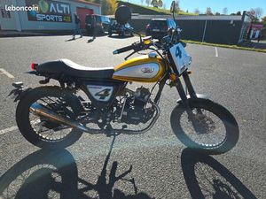 MOTO 50 CC MASH DIRK TRACK JAUNE GOLD