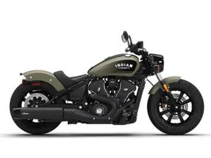 2026 INDIAN SCOUT BOBBER LIMITED +TECH MOSS GREEN SMOKE