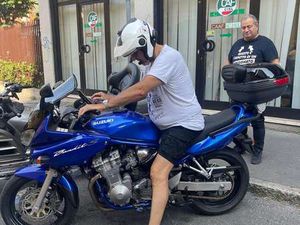 SUZUKI BANDIT 600 GSF 600 S BLU/AZZURRO