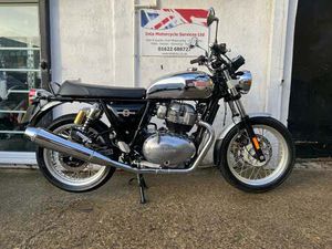 USED ROYAL ENFIELD INTERCEPTOR 650 TWIN CHROME FOR SALE IN MAIDSTONE