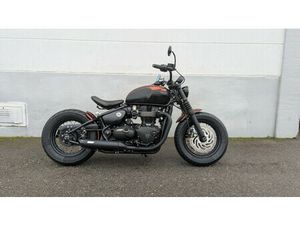 TRIUMPH BONNEVILLE BOBBER BLACK 1200, RETRO, OCCASION, CHF 12'440.-