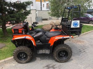 QUAD RATOWNICZY 4X4, YAMAHA GRIZZLY 550 STD