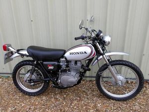 HONDA XL250 MOTORSPORT 1973 TWIN SHOCK, STUNNING EXAMPLE, TAX & MOT EXEMPT