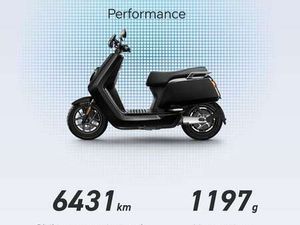 NIU NIU NQI GTS EXTENDED RANGE NERO