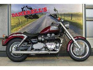 2006 TRIUMPH BONNEVILLE AMERICA 790 RED MOTORCYCLE