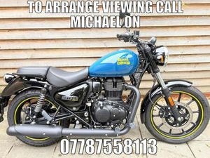2024 / 24 ROYAL ENFIELD METEOR 350 £2600 BLUE 134 MILES.
