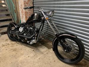 76 HARLEY-DAVIDSON XLH1000 IRONHEAD PRO STREET HARDTAIL CHOP (FRESH USA IMPORT)