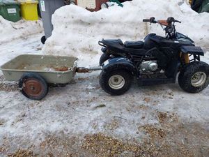 QUAD 50 4T Z PRZYCZEPKĄ KONINA