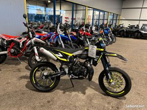 SHERCO SM-R 50 2022 50 CM3 | MOTO SUPER MOTARD | 999 KM | NOIR | 01250 CEYZERIAT