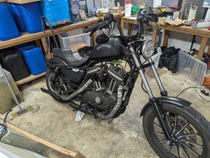 HARLEY-DAVIDSON SPORTSTER 883 XL883N IRON 883 CUSTOM CRUISER PETROL MANUAL (53 PS) 883 CC