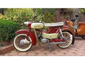 SIMSON SPATZ SR4-1 P PEDALMOTOR ORIGINAL LACK