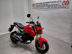 HONDA MSX125 STAFFORD MOTORCYCLES LIMITED