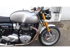 TRIUMPH THRUXTON R SILVER ICE CAFÉ RACER