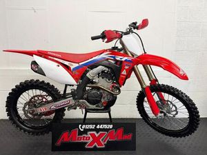 HONDA CRF 250 2020 YOSHIMURA TWIN PIPE EXHAUST 4 STROKE MOTOCROSS BIKE