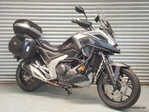 2022 HONDA NC750X, FULL GIVI LUGGAGE