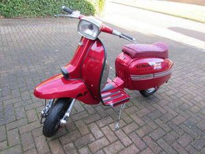 LAMBRETTA GP - INDIAN GP SOLD WITHOUT ENGINE - UK REG'D WITH V5 PRESENT