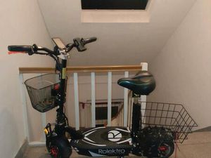ROLEKTRO E-JOY 20 E-SCOOTER MIT KORB, 6 MONATE ALT