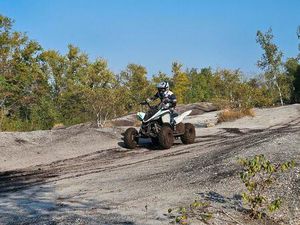 YAMAHA YFM 90 QUAD