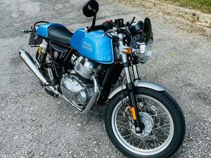 ROYAL ENFIELD CONTINENTAL GT 650 IN SCHICKEM VENTURE BLUE