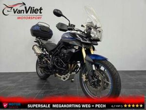ERG MOOIE TRIUMPH TIGER 800 18869KM.! BLAUW — MOTOREN | TRIUMPH — MARKTPLAATS
