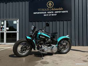 HARLEY-DAVIDSON DE 1978 BOBBER AU LOOK OLD SCHOOL MONTÉE À LA MAIN