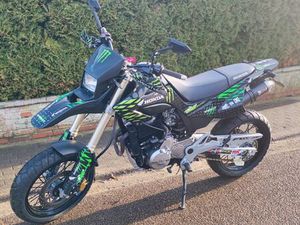HONDA FMX 650 MIT FLACHSCHIEBER UND ÖLKÜHLER