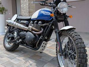 TRIUMPH SCRAMBLER MR. MARTINI BIANCO